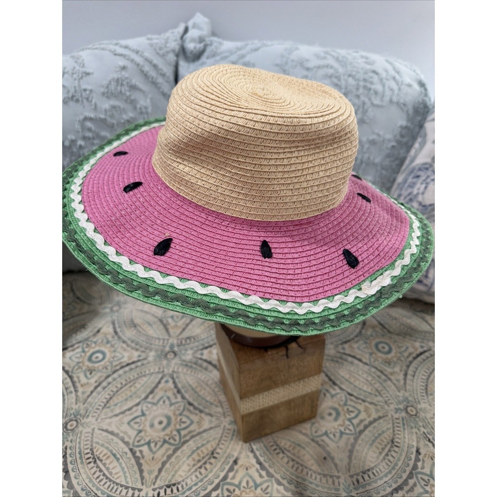 Watermelon Sun Hat Small Girl Child Straw‎ Headband